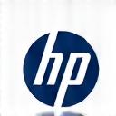 HP brand logo representing used HP printers