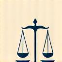 Stylized icon of a balance scale, representing justice and fair resolution of disputes.