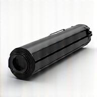 A genuine OEM black toner cartridge for a laser printer, clean and ready for installation.